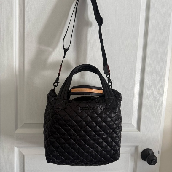 MZ Wallace Handbags - MZ Wallace Black Small Metro Tote Deluxe